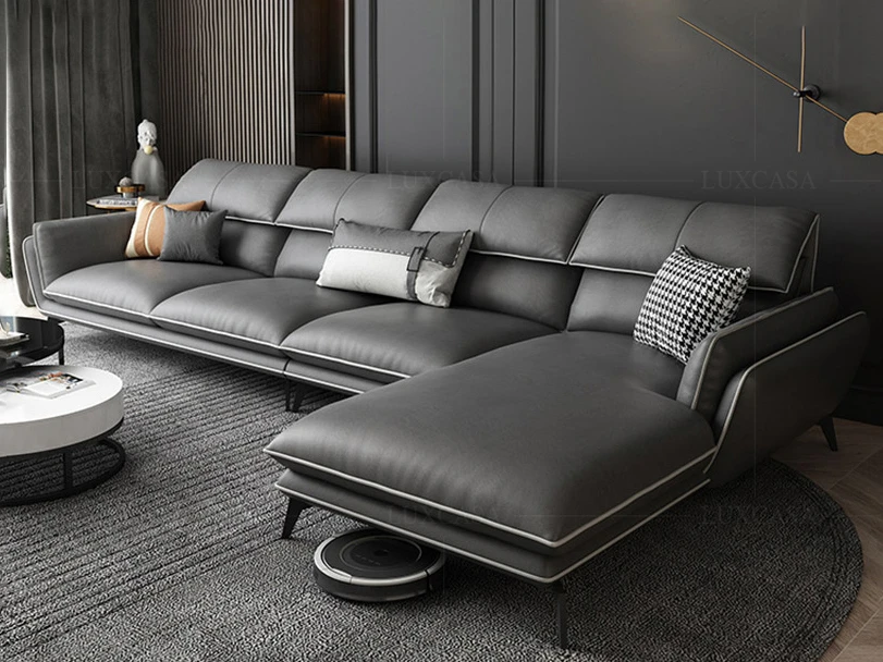 Mẫu Sofa Da VQ-15 – Sự lựa chọn hoàn hảo cho phòng khách sang trọng - Ảnh 3