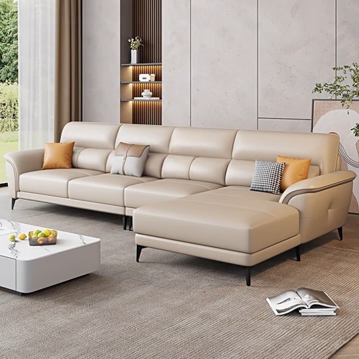 Mẫu Sofa Da VQ-14 – Điểm nhấn sang trọng cho phòng khách hiện đại - Ảnh 3