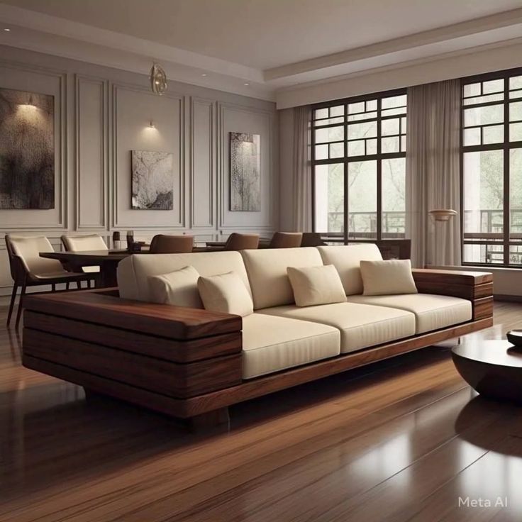 Sofa Nỉ VQ-N11– Sự Lựa Chọn Hoàn Hảo Cho Không Gian Phòng Khách Hiện Đại - Ảnh 3