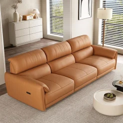 Alternative view of SOFA Da VQ-N1 – Thiết Kế Hiện Đại, Đẳng Cấp Sang Trọng Cho Phòng Khách