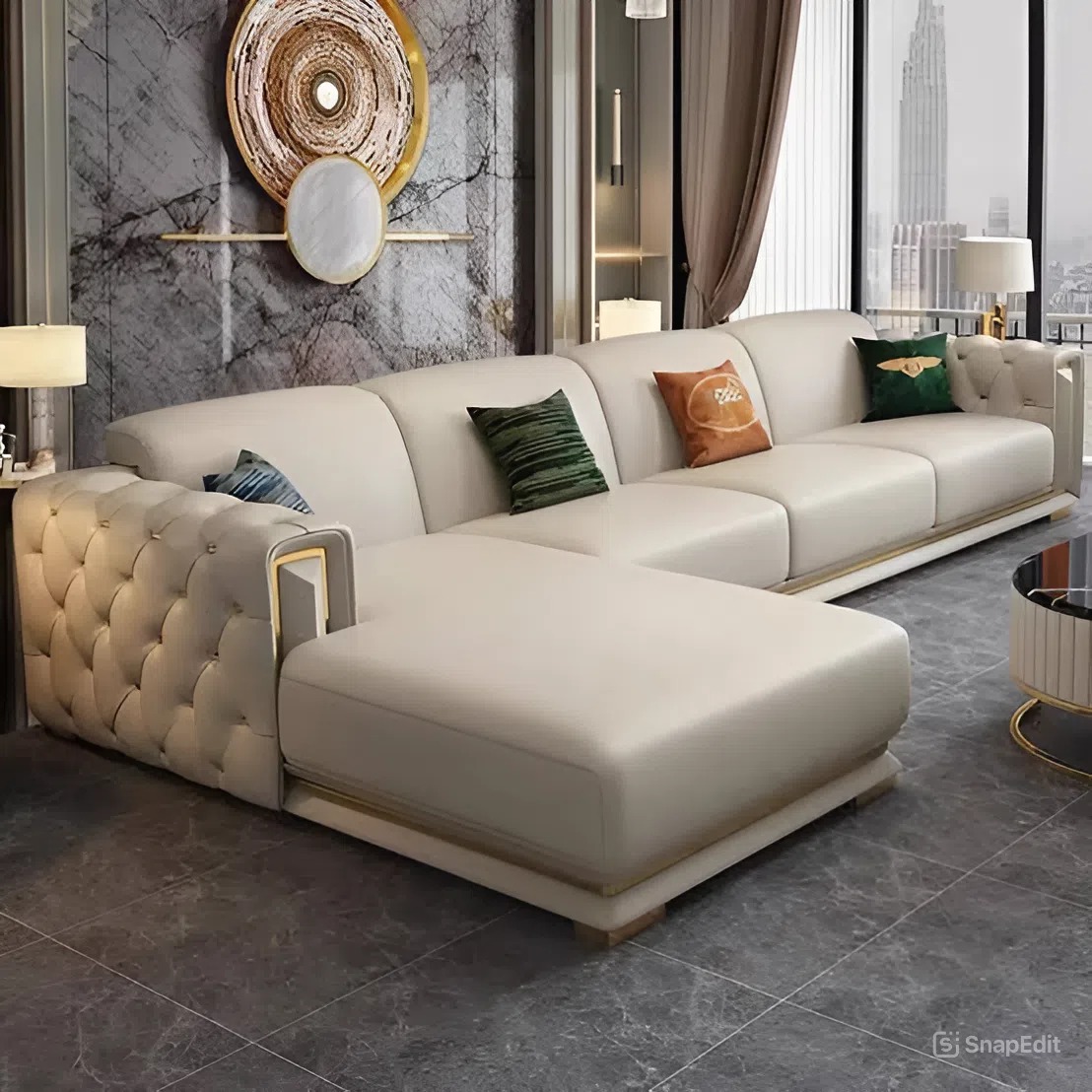 Mẫu SOFA Da VQ-12 – Đẳng Cấp Sang Trọng Cho Không Gian Hiện Đại - Ảnh 4