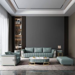 Alternative view of Mẫu SOFA Da VQ-11 – Sự Lựa Chọn Hoàn Hảo Cho Phòng Khách Hiện Đại