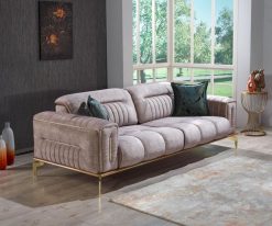 SOFA Da VQ-04 – Đỉnh cao thiết kế sang trọng cho phòng khách hiện đại