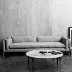 Ghế sofa văng vải thô V30 – Tối Giản, Thanh Lịch, Giá Xưởng Tại Sofa Huy Hoàng