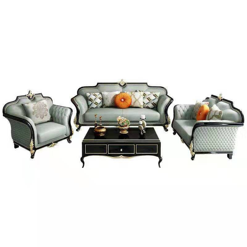 Ghế sofa văng da tân cổ điển V36 – Sang Trọng, Đẳng Cấp, Giá Xưởng Tại Sofa Huy Hoàng - Ảnh 5