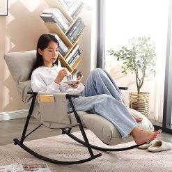 Ghế Sofa Bập Bênh Đệm Da Cao Cấp TG07 – Điểm Nhấn Đẳng Cấp Cho Không Gian Sống
