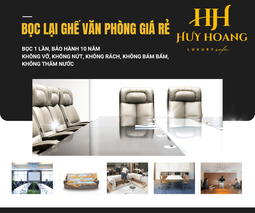 dịch vụ bọc lại ghế văn phòng