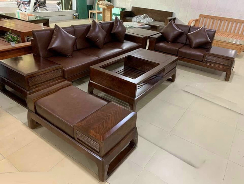 Bộ Sofa Văng Gỗ Sồi SG01 – Sự Lựa Chọn Hoàn Hảo Cho Không Gian Phòng Khách Hiện Đại - Ảnh 2
