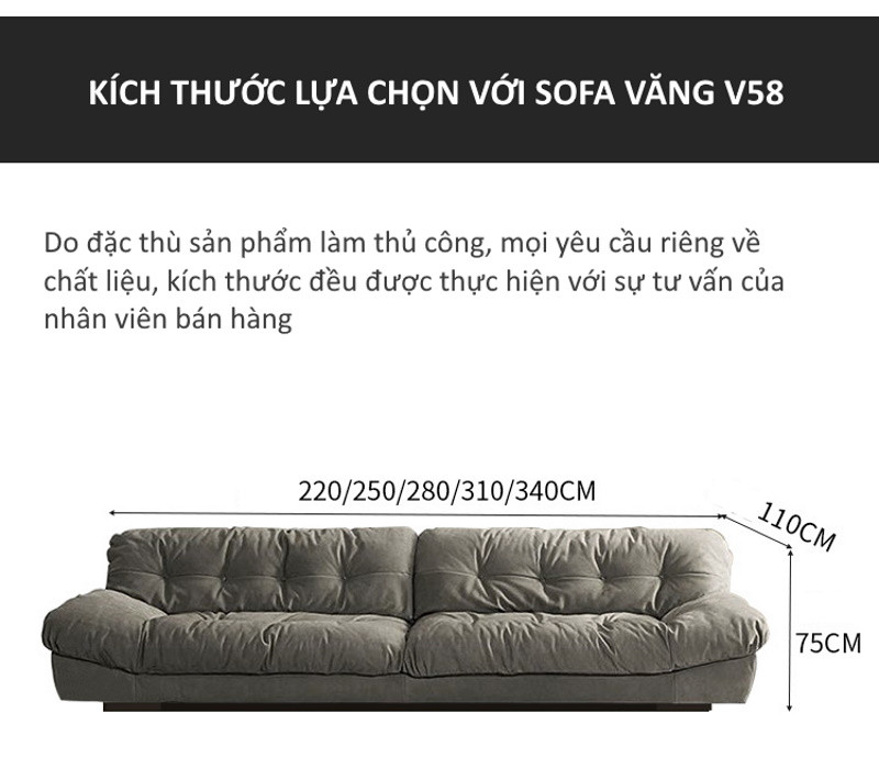 Ghế Sofa Văng Hiện Đại V58 – Sang Trọng, Tiện Nghi Cho Không Gian Sống - Ảnh 4
