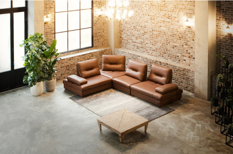 Sofa góc đệm da Carola L36 – Sự kết hợp hoàn hảo giữa sang trọng và tiện nghi - Ảnh 4