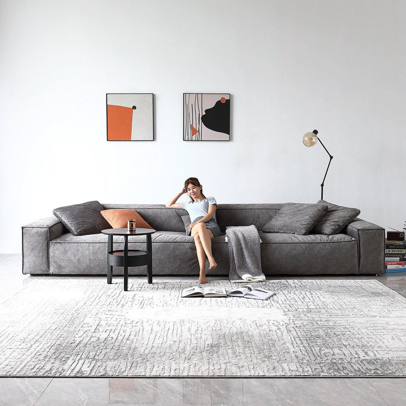 Ghế Sofa Văng Cỡ Lớn Đệm Nỉ V57
