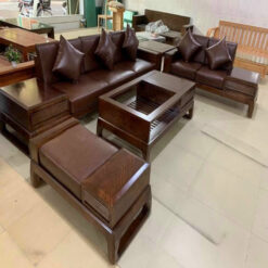 Bộ Sofa Văng Gỗ Sồi SG01 – Sự Lựa Chọn Hoàn Hảo Cho Không Gian Phòng Khách Hiện Đại