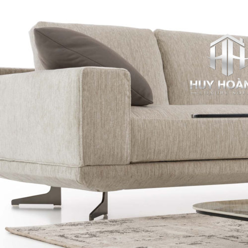 sofa nỉ phong cách bắc âu