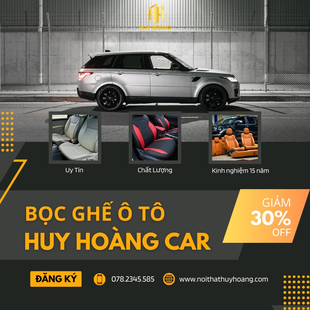 Dịch vụ bọc ghế ô tô chuyên nghiệp