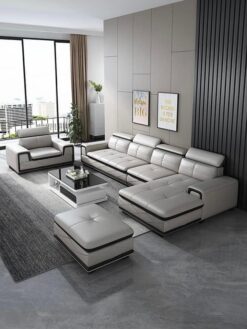 Sofa văng da Carola Ý - HHL 223 Mẫu sofa mới 2024