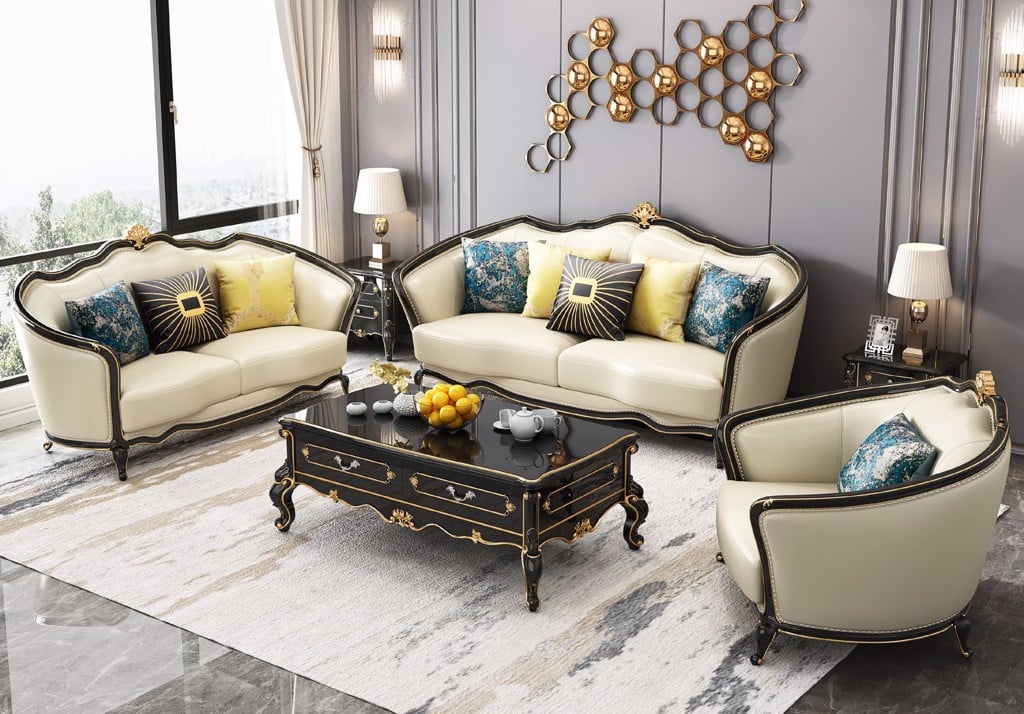 Mẫu sofa tân cổ điển HHTCD 101 - Ảnh 4