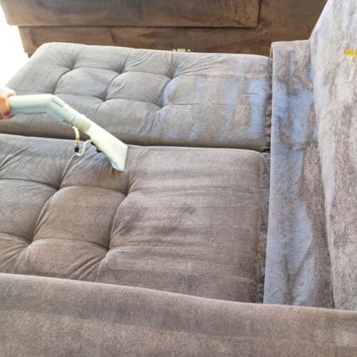 Vệ sinh ghế sofa nhung