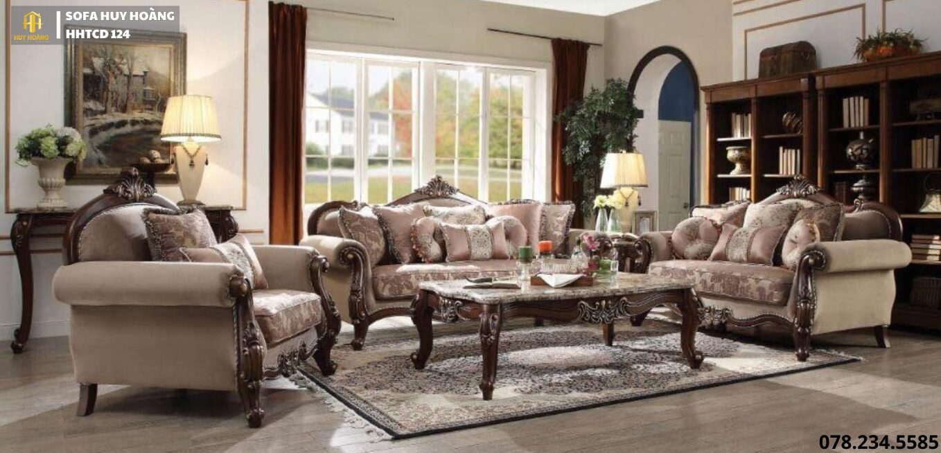 Mẫu sofa tân cổ điển HHTCD 124