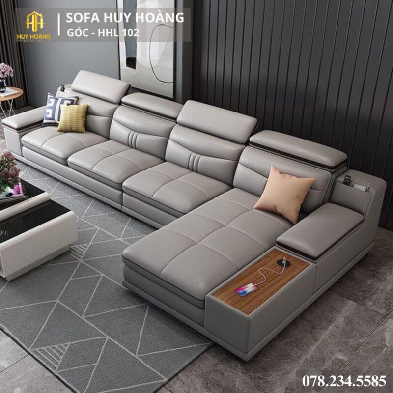 Sofa chữ L góc đẹp nhất