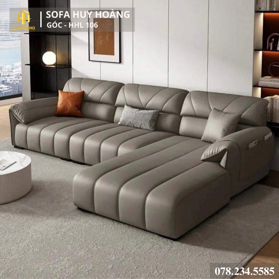 Sofa chữ L góc đẹp nhất