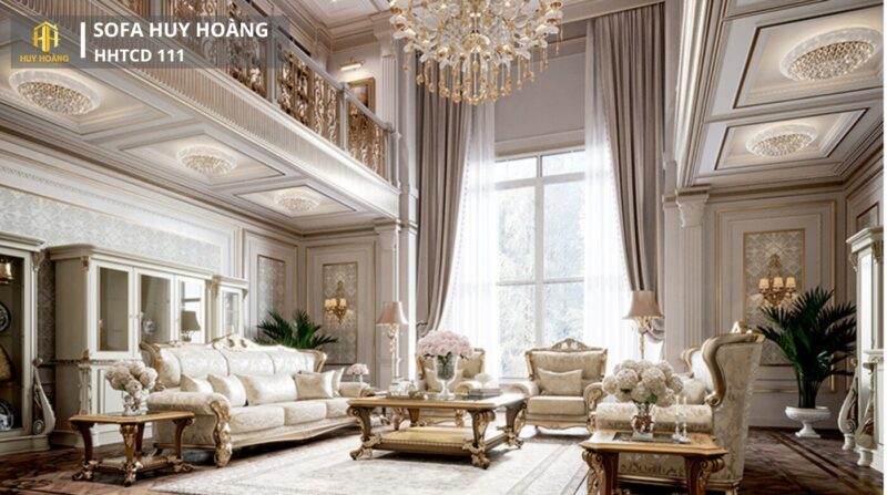 sofa đẹp tân cổ điển