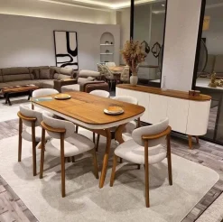 Bàn Ghế Ăn HHC27 – Thiết Kế Hiện Đại, Sang Trọng