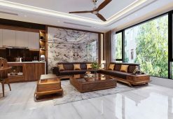 Alternative view of Sofa Gỗ HHG01 –  Nội Thất Sang Trọng
