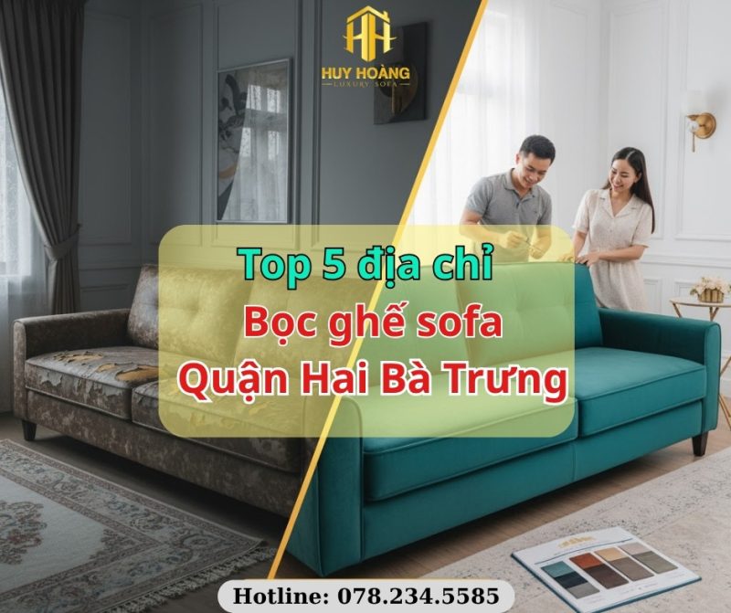 Dịch vụ bọc ghế tại nhà