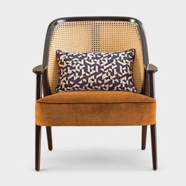 Ghế đơn Indochine HHV 331 – Thanh lịch, tinh tế trong từng đường nét.