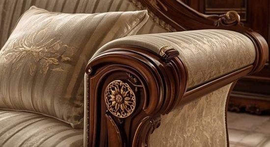 Không gian nội thất với ghế sofa Indochine HHV 323 tinh tế và đẳng cấp