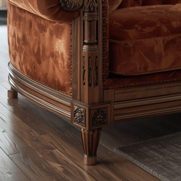 Ghế sofa Indochine HHV 324 – Tinh giản nhưng đẳng cấp, tạo điểm nhấn ấm cúng cho mọi phòng khách.