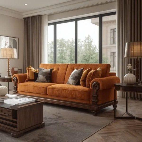 Ghế sofa Indochine HHV 328 – Thiết kế sang trọng, tinh tế từng chi tiết.