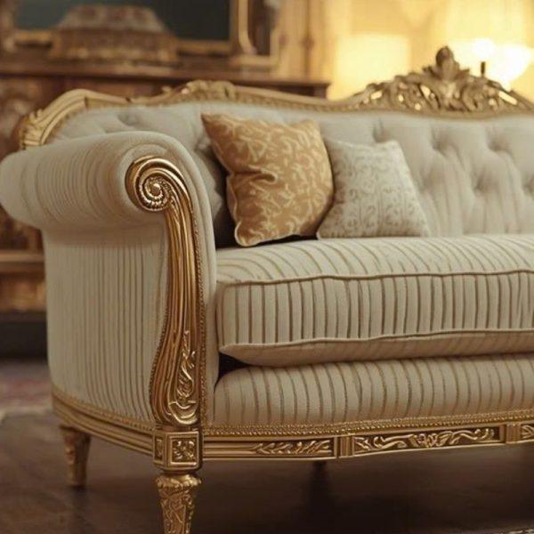Ghế sofa Indochine HHV 335 – Thanh lịch, tinh tế chuẩn phong cách Đông Dương.