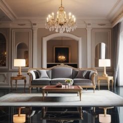 GHẾ SOFA TÂN CỔ ĐIỂN HHV 342 – NÉT SANG TRỌNG HOÀN THIỆN KHÔNG GIAN PHÒNG KHÁCH