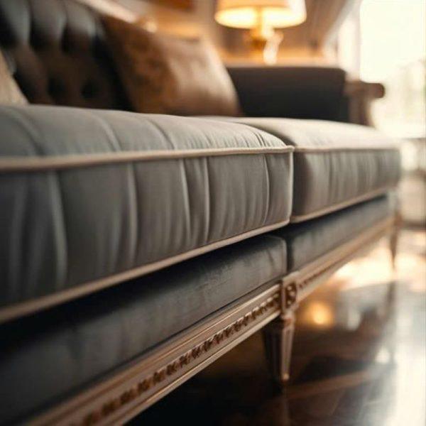 Ghế sofa Tân cổ điển HHV 343 – Điểm nhấn quý phái cho không gian sống.