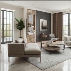 GHẾ SOFA TÂN CỔ ĐIỂN HHV 347 – VẺ ĐẸP QUÝ PHÁI, NÂNG TẦM KHÔNG GIAN SỐNG