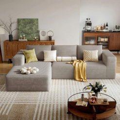 🛋️ Sofa góc HHL170 – Giải pháp tối ưu không gian cho phòng khách hiện đại