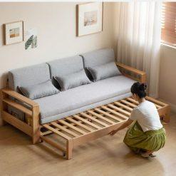 Ghế Sofa Giường HHV 357 – Gọn Gàng, Tiện Lợi, Chuẩn Không Gian Hiện Đại