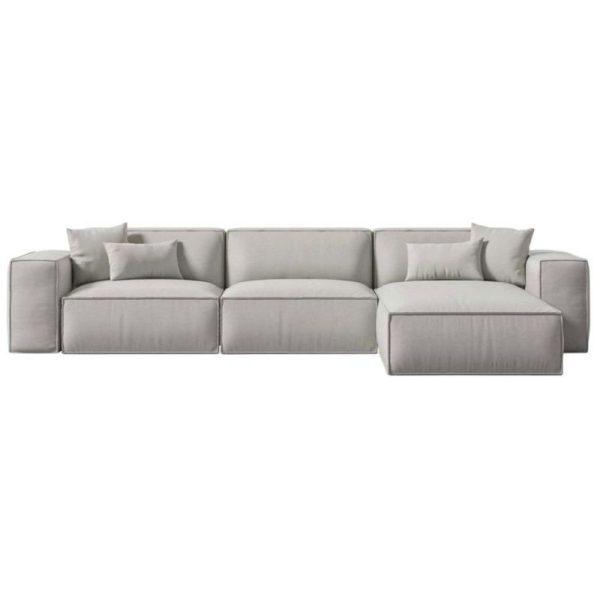 Sofa góc HHV 362 – Thiết kế chữ L tối ưu không gian phòng khách.