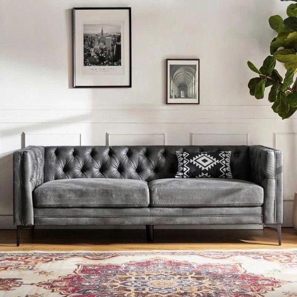 Mẫu sofa văng HHV 391 mang phong cách sang trọng, tạo điểm nhấn nổi bật cho ngôi nhà.