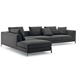 Sofa góc HHL286 form dáng cân đối, chắc chắn.