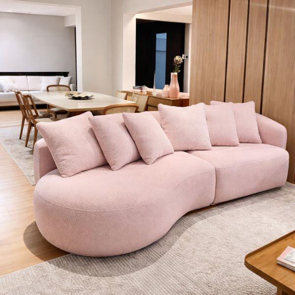 Sofa văng HHV 473 Sofa Huy Hoàng mang lại sự êm ái và sang trọng cho phòng khách