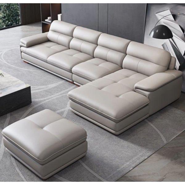 Sofa góc HHL294 form dáng cân đối, chắc chắn.