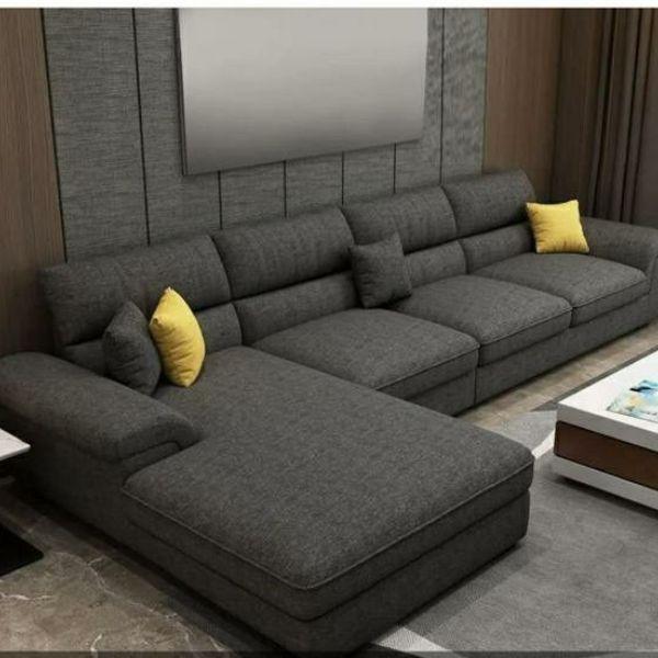 Sofa góc HHL298 thiết kế hiện đại, tối ưu không gian phòng khách.