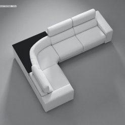 Sofa góc HHL297 thiết kế hiện đại, tối ưu không gian phòng khách.