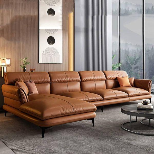 Sofa góc HHL302 thiết kế hiện đại, tối ưu không gian phòng khách.