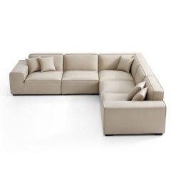 Sofa góc HHL301 thiết kế hiện đại, tối ưu không gian phòng khách.