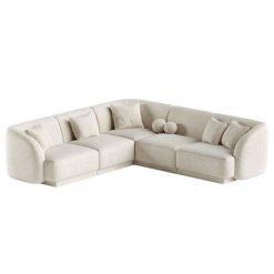 Sofa góc HHL301 thiết kế hiện đại, tối ưu không gian phòng khách.