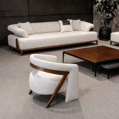 Sofa văng HHV 490 Sofa Huy Hoàng – Hiện đại, sang trọng cho không gian sống