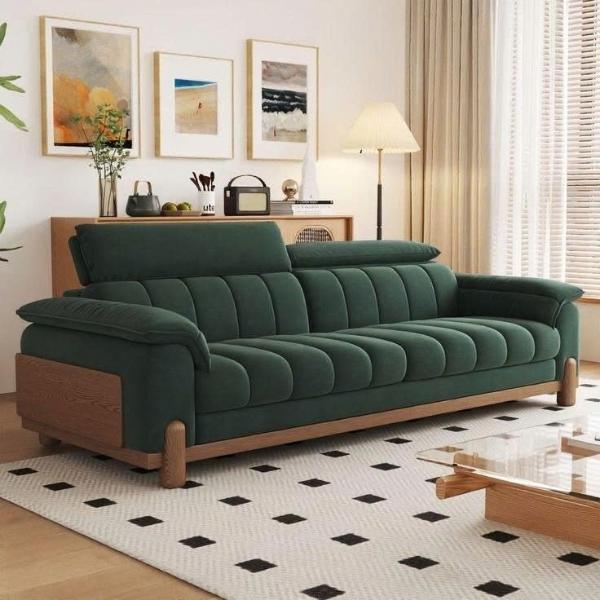 Sofa văng HHL 317 Sofa Huy Hoàng thiết kế hiện đại, sang trọng cho phòng khách